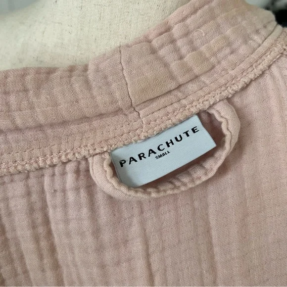 Parachute Home Pink Cloud Cotton Bathroom/Sleep Robe - Picture 5 of 11